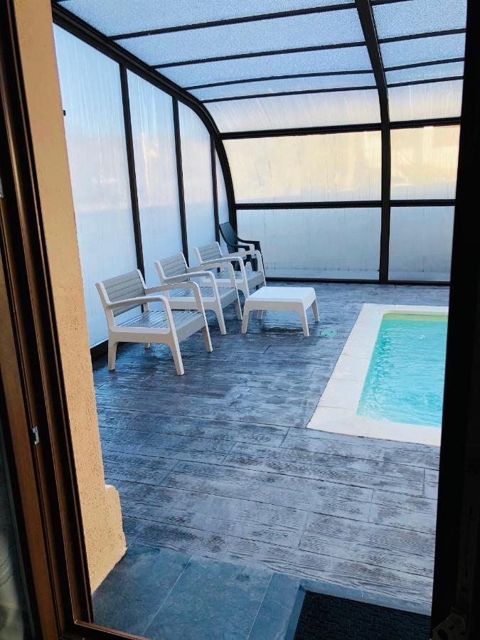 Villa Encinas Piscina Climatizada Ituero y Lama Exterior foto
