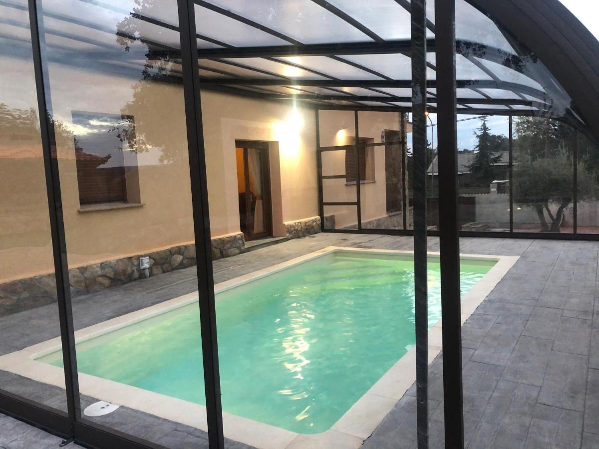Villa Encinas Piscina Climatizada Ituero y Lama Exterior foto